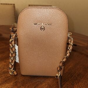 Michael Kors Tan Crossbody Bag